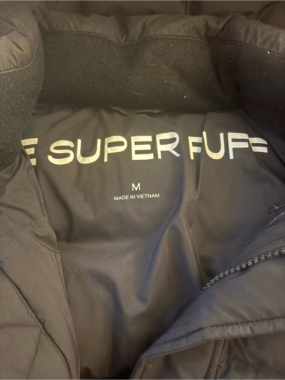 Aritzia the Super Puff Black Puffer Jacket - M